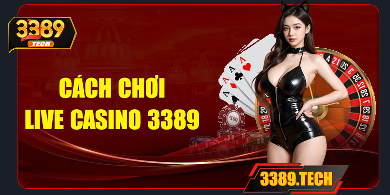 Hướng dẫn cách chơi live casino tại 3389 dành cho người mới